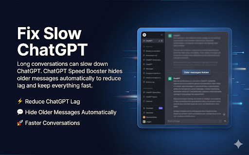 ChatGPT Speed Booster screenshot