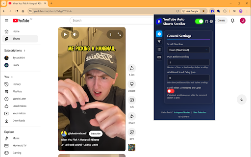 Auto Youtube Shorts Scroller screenshot