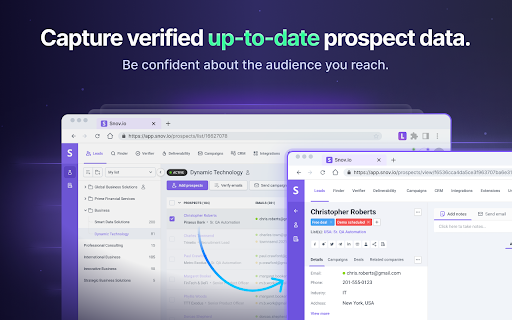 LI Prospect Finder screenshot