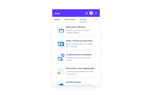 SAP CX AI Toolkit screenshot