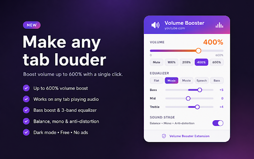 Volume Booster: Sound Booster & Equalizer screenshot
