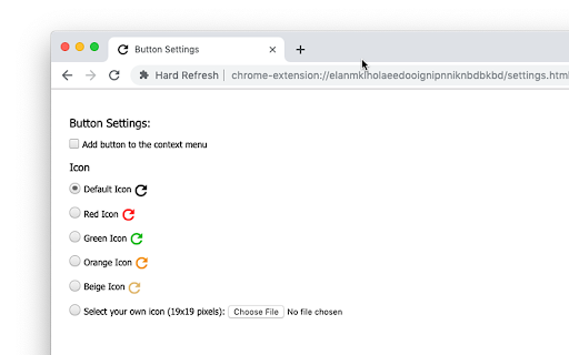 Hard Refresh screenshot