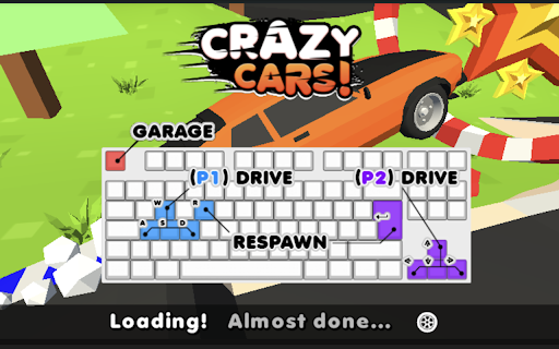 Crazy Cars Classroom 6x screenshot