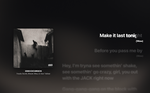 Better Lyrics Shaders screenshot