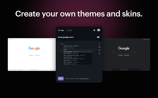 Amino: Live CSS Editor screenshot