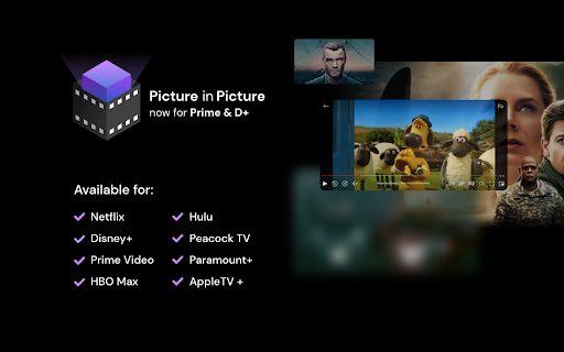 Netflix Picture in Picture now for Prime & D+ [QVI] screenshot
