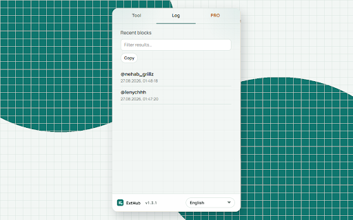 Threads Quick Block screenshot