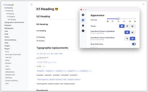 Markdown Reader screenshot