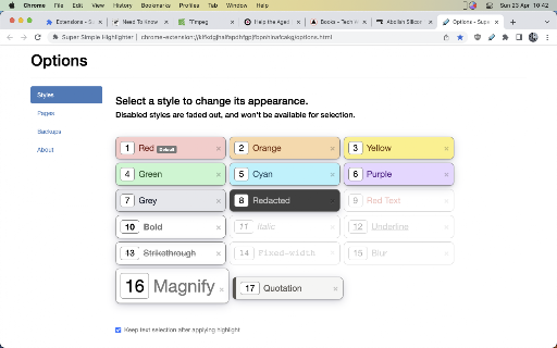 Super Simple Highlighter screenshot