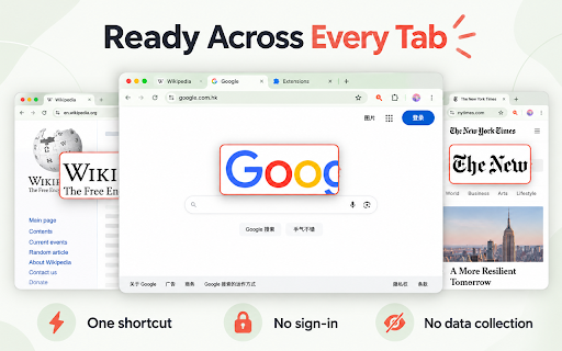 Web Page Magnifier – Magnifying Glass screenshot