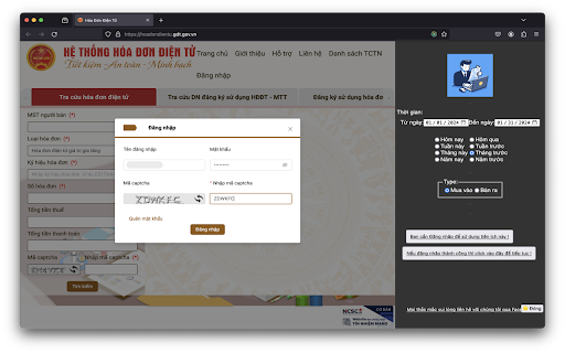 Tiện ích hoá đơn điện tử screenshot