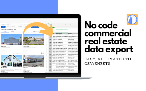 CRE Data Exporter: Commercial Real Estate screenshot