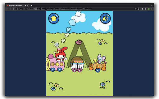 Hello Kitty - My Melody ABC - HTML5 Game screenshot