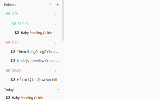 AI Chat Organizer - Chat Folders & Prompts Library screenshot