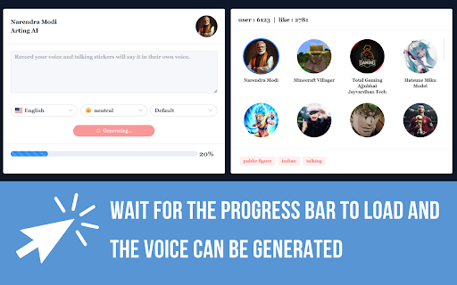 ai voice cover screenshot