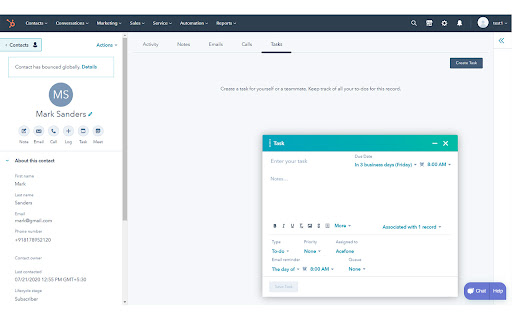 Acefone Extension For Hubspot screenshot