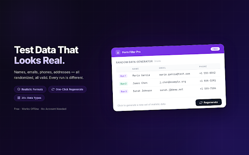 Form Filler Pro by Zovo - Autofill Forms with Saved Profiles screenshot