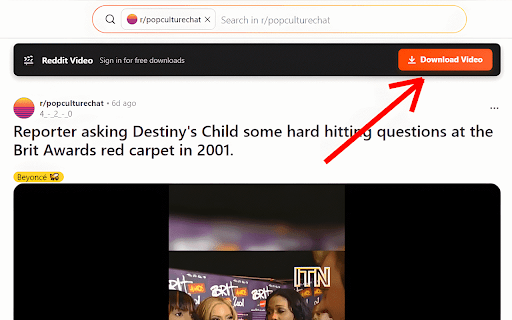 RedditVid - Reddit BULK Video Downloader screenshot