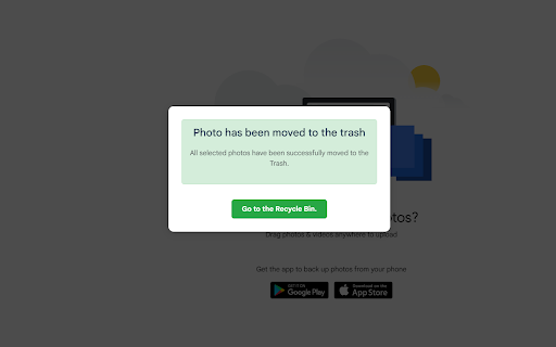 Google Photos Bulk Delete Chrome Extension screenshot
