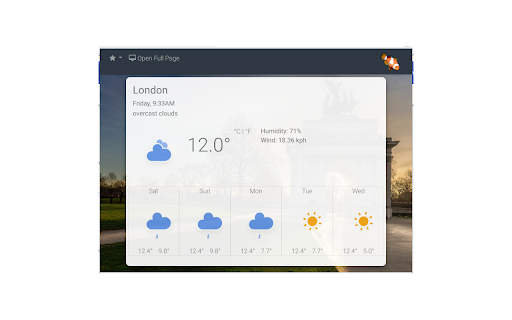 Weather Forecast screenshot