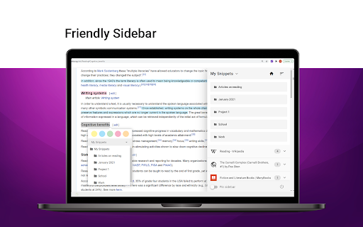 Snippet Highlighter - Web & PDF screenshot