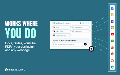 Brisk Teaching - AI that Works Where Teachers Work screenshot