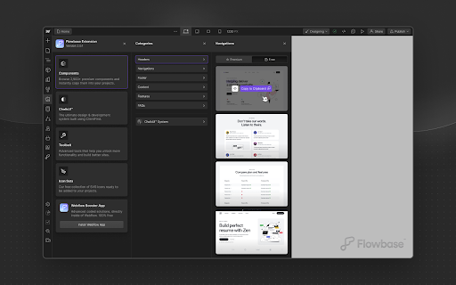 Flowbase Chrome Extension screenshot