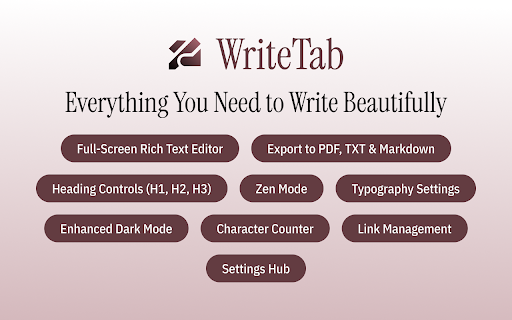 WriteTab screenshot
