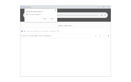 Audio Recorder screenshot
