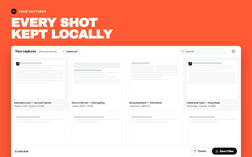 FullPage Capture - Full Page Screenshot screenshot