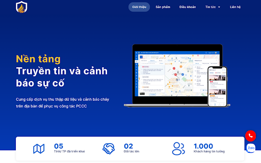 VNPT iAlert screenshot