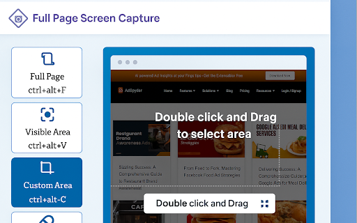 Full Page Screen Capture screenshot