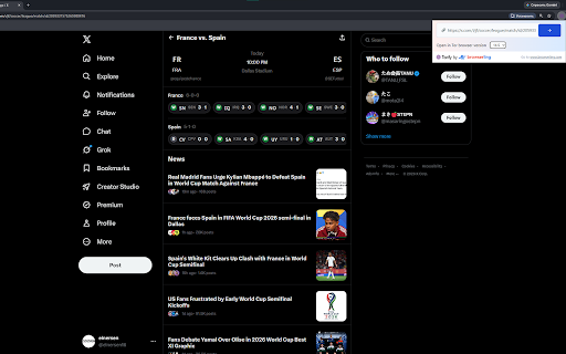 Torify – Anonymous testing screenshot