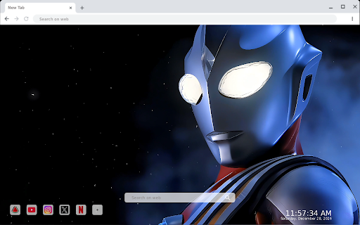 Ultraman Tiga Live Wallpaper screenshot