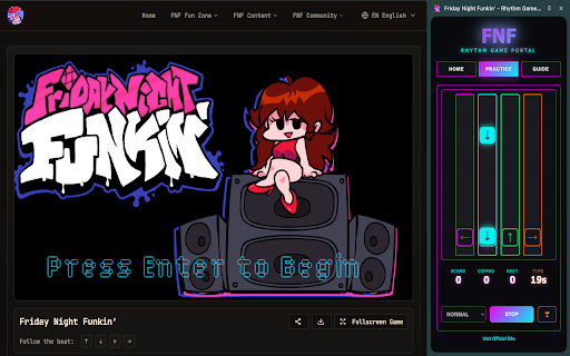 Friday Night Funkin' - Rhythm Game Portal screenshot