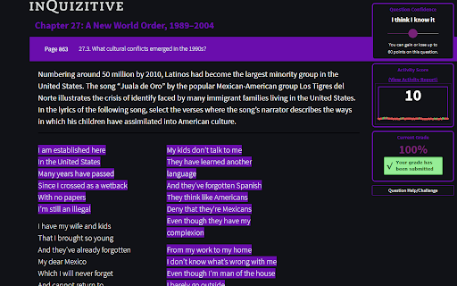 Uninquizitive screenshot