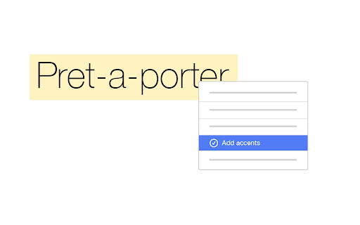 Accents.io - diacritic completion screenshot