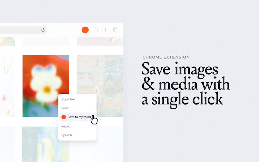 mymind — An extension for your mind screenshot