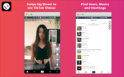 Web for TikTok screenshot