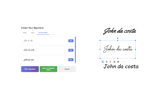 Digital Signature Pro screenshot