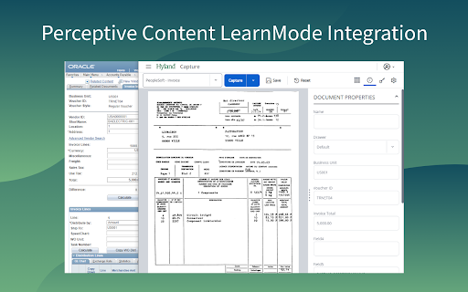 Perceptive Content LearnMode screenshot