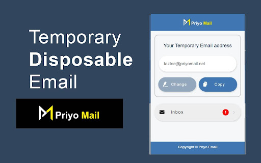 Temp Mail - Priyo Mail screenshot