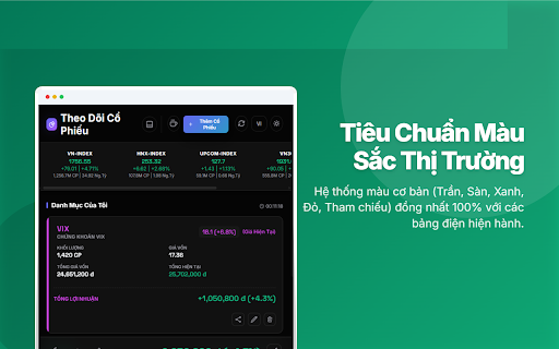 Stock VietNam Profit Tracker screenshot