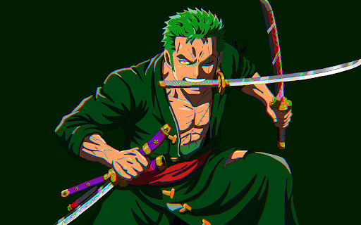 Roronoa Zoro One Piece Sword Master Live Wallpaper screenshot