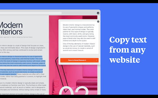 Milanote Web Clipper screenshot