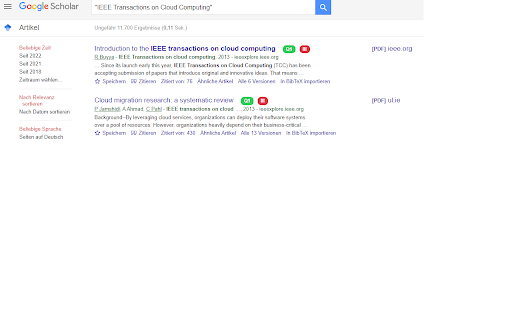 Rapid Journal Quality Check screenshot