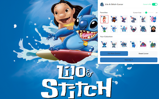 Lilo & Stitch Cursor ★ Custom Cursor for Chrome™ screenshot