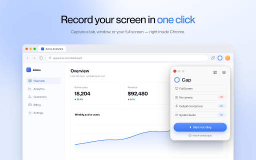 Cap - Screen Recorder & Screen Capture screenshot
