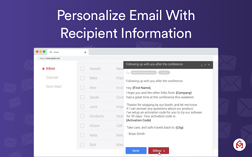 GMass: Powerful mail merge for Gmail screenshot