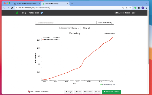 Star History screenshot
